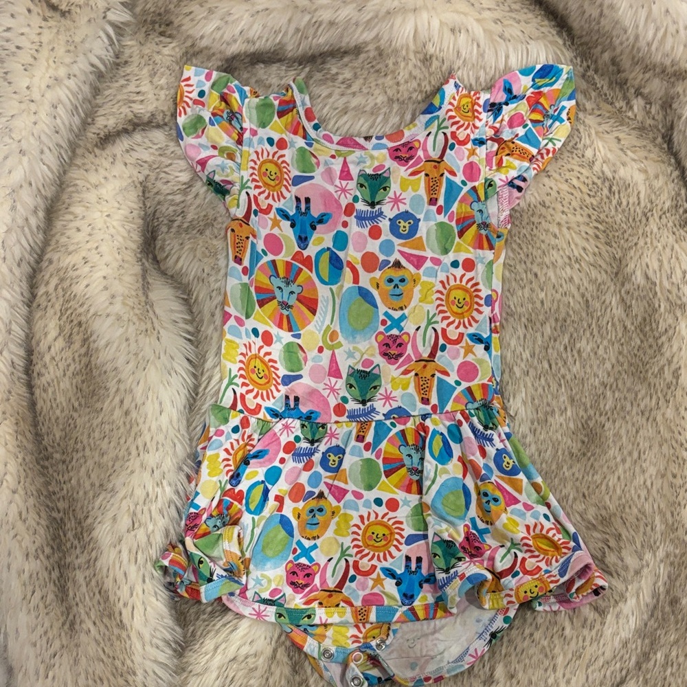 Muse Threads Bamboo Twirl Sz 2-3T